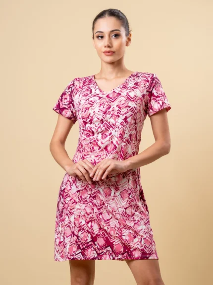 Ladies "V" Neck Dress