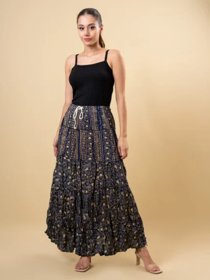 Printed Cotton Skirt