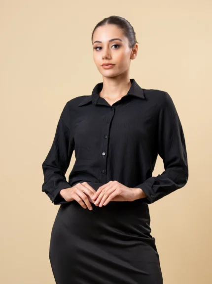 Ladies Long Sleeve Formal Top